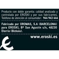 Fideo grueso EROSKI, paquete 500 g