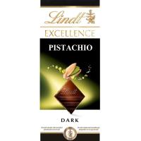 Chocolate negro pistacho excellence LINDT, tableta 100 g