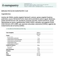 Berlina de pistachos EUROPASTRY, bandeja 2 uds