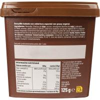 Barquillos al cacao EROSKI, tarrina 125 g