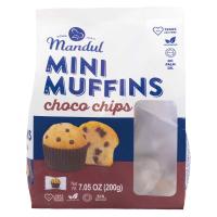 Mini muffin choco chips MANDUL, bolsa 200 g