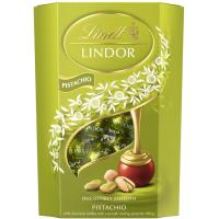 Bombones de chocolate y pistacho LINDOR CORNET, caja 200 g Bombones de chocolate y pistacho LINDOR CORNET, caja 200 g