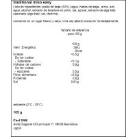 Sopa miso concentrada ITSU, 5 raciones, doypack 105 g