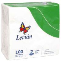 Servilleta 2 hojas LEVIAN, paquete 100 uds
