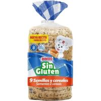 Pan de molde con cereales y sin gluten BIMBO, paquete 375 g