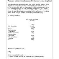 Pan de molde con cereales y sin gluten BIMBO, paquete 375 g
