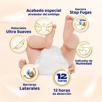 Pañal Jumbo 4-8 kg Talla 2 DODOT SENSITIVE, paquete 88 uds