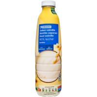Batido de vainilla EROSKI, botella 1 litro