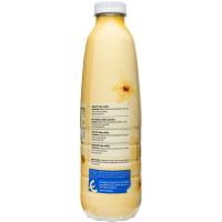 Batido de vainilla EROSKI, botella 1 litro