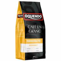 Café en grano torrefacto OQUENDO, paquete 500 g