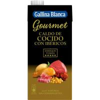 Caldo gourmet de cocido GALLINA BLANCA, brik 1 litro