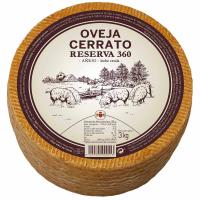 Queso oveja reserva de l. cruda CERRATO, al corte, compra mínima 250 g