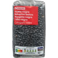 Alubia negra EROSKI, paquete 1 kg Alubia negra EROSKI, paquete 1 kg