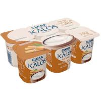 Yogur griego con azúcar de caña CLESA, pack 6x125 g