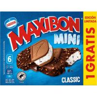 Helado de nata MINI MAXIBON, pack 6x80 ml