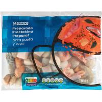 Preparado para sopas y paella EROSKI, bolsa 600 g