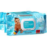 Toallitas bebé aloe vera hipoalergénicas ERSOKI, pack 3x80 uds Toallitas bebé aloe vera hipoalergénicas ERSOKI, pack 3x80 uds