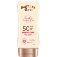 Loción solar SPF50 HAWAIIAN TROPIC GLOWING P., tubo 170 ml
