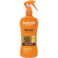 Protector solar aloe SPF30 bronze BABRIA, pistola 200 ml
