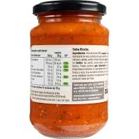 Salsa ricotta EROSKI, frasco 350 g