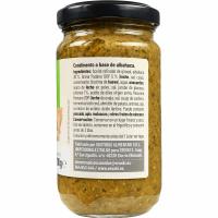 Pesto genovese EROSKI, frasco 190 g