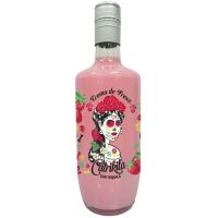 Licor crema de fresa con tequila CATRILIKA, botella 70 cl Licor crema de fresa con tequila CATRILIKA, botella 70 cl