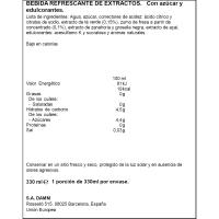 Refresco de té sabor frutos rojos NESTEA, lata 33 cl