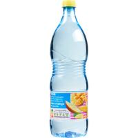 Agua sabor mango EROSKI, botella 1,25 litros