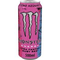 Bebida energética Ultra Berry Red MONSTER, lata 50 cl