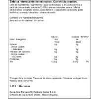 Refresco sin azúcar con lima COCA COLA, botella 1,25 litro