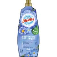 Suavizante natural azul con vinagre DISICLIN, botella 72 dosis