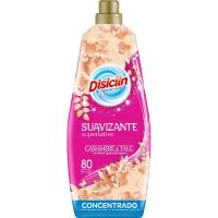 Suavizante cashmere&talco DISICLIN, botella 80 dosis