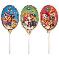 Piruleta de chocolate Patrulla Canina DEKORA, 1 ud, 30 g