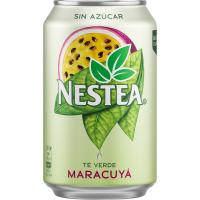 Refresco te de maracuyá sin azúcar NESTEA, lata 33 cl