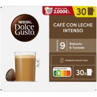 Café con leche intenso DOLCE GUSTO, caja 30 uds
