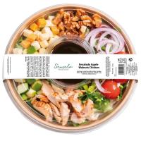 Ensalada de manzana, nueces y pollo SANSALA, 221 g