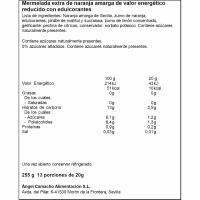 Mermelada de naranja 0% azúcar LA VIEJA FABRICA, frasco 255 g