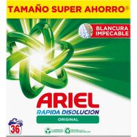 Detergente en polvo ARIEL ORIGINAL, maleta 30+7 dosis Detergente en polvo ARIEL ORIGINAL, maleta 30+7 dosis