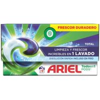 Detergente en cápsulas ARIEL TOTAL, caja 19 dosis Detergente en cápsulas ARIEL TOTAL, caja 19 dosis