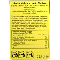 Caramelo sabor limón RICOLA, caja 27,5 g