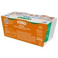 Yogur griego melocotón-maracuya FEIRACO, pack 2x125 g