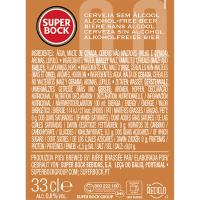 Cerveza 0,0 tostada SUPERBOCK, botellín 33 cl