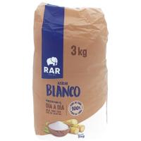Azúcar blanco RAR, bolsa de 3 k Azúcar blanco RAR, bolsa de 3 k