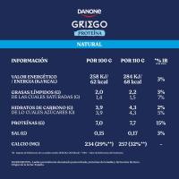Postre estilo griego proteína natural DANONE, pack 4x110 g