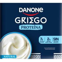 Postre estilo griego proteína natural DANONE, pack 4x110 g
