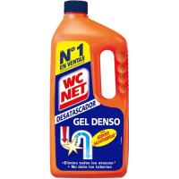 Desatascador gel  WC NET, garrafa 1 litro