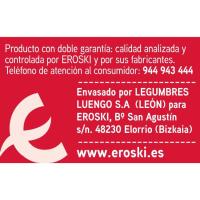 Garbanzo extra EROSKI basic, paquete 1 kg