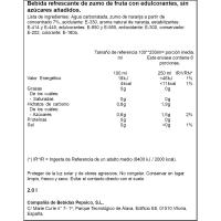 Refresco de naranja KAS ZERO, botella 2 litros