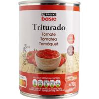 Tomate triturado EROSKI BASIC, lata 400 g