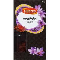 Azafrán en hebras DUCROS, caja 0,5 g Azafrán en hebras DUCROS, caja 0,5 g